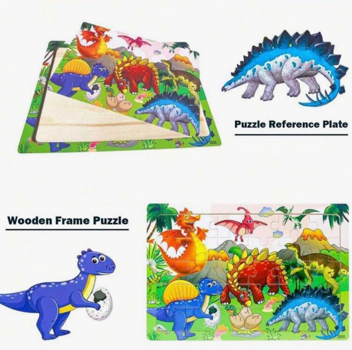 3 Different Puzzles (Random selection) 30pcs