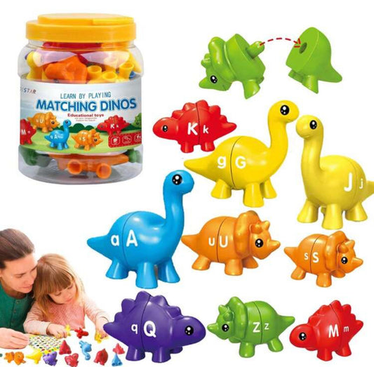 Interactive Alphabet Dino Matching