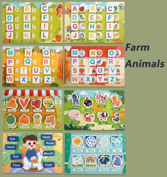 Busy Book: Farm Animals